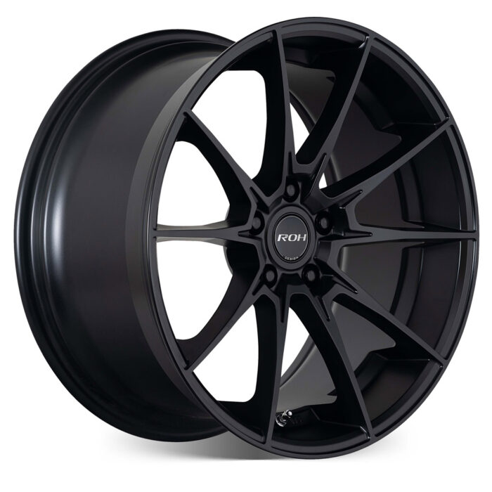 Pursuit black alloy wheel on more angle